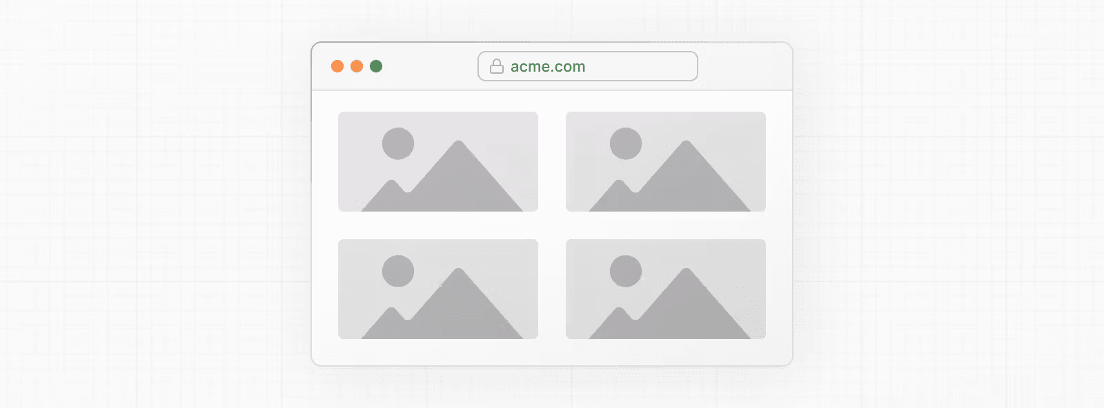 شبکه ای از تصاویر که عرض ظرف اصلی را پر می کنند